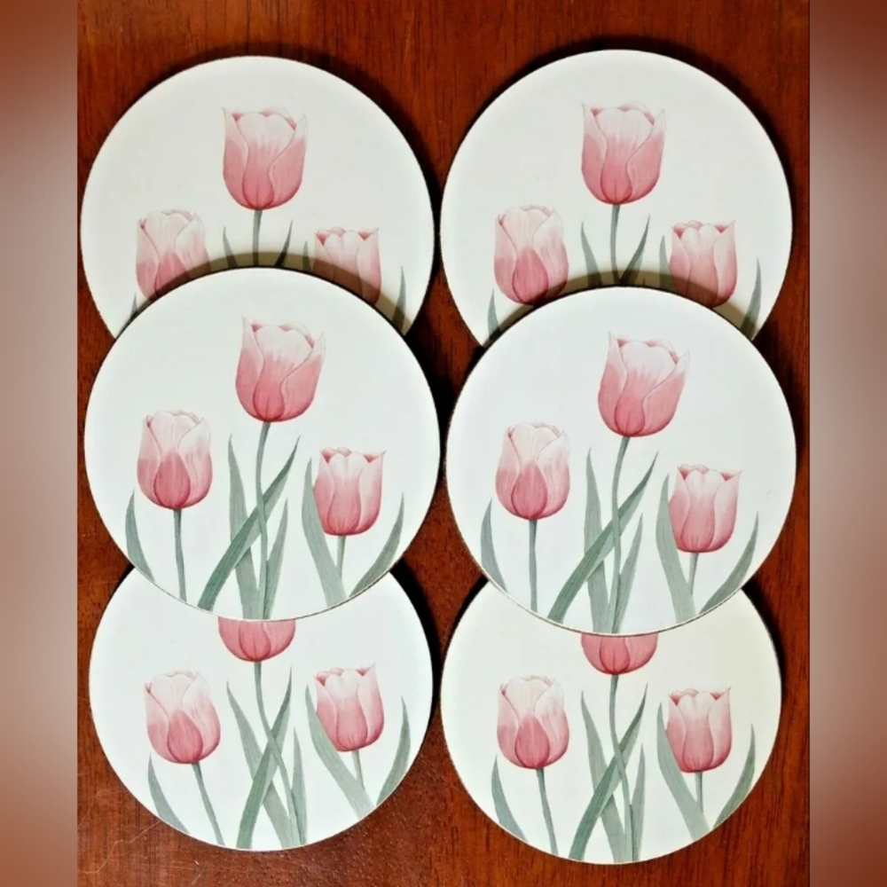 Cameo Collection set of 6 coasters